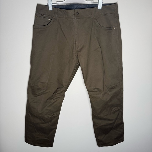 Kuhl Men's Olive Green Brown Pants Outdoor